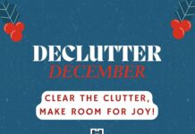 Declutter December Checklist